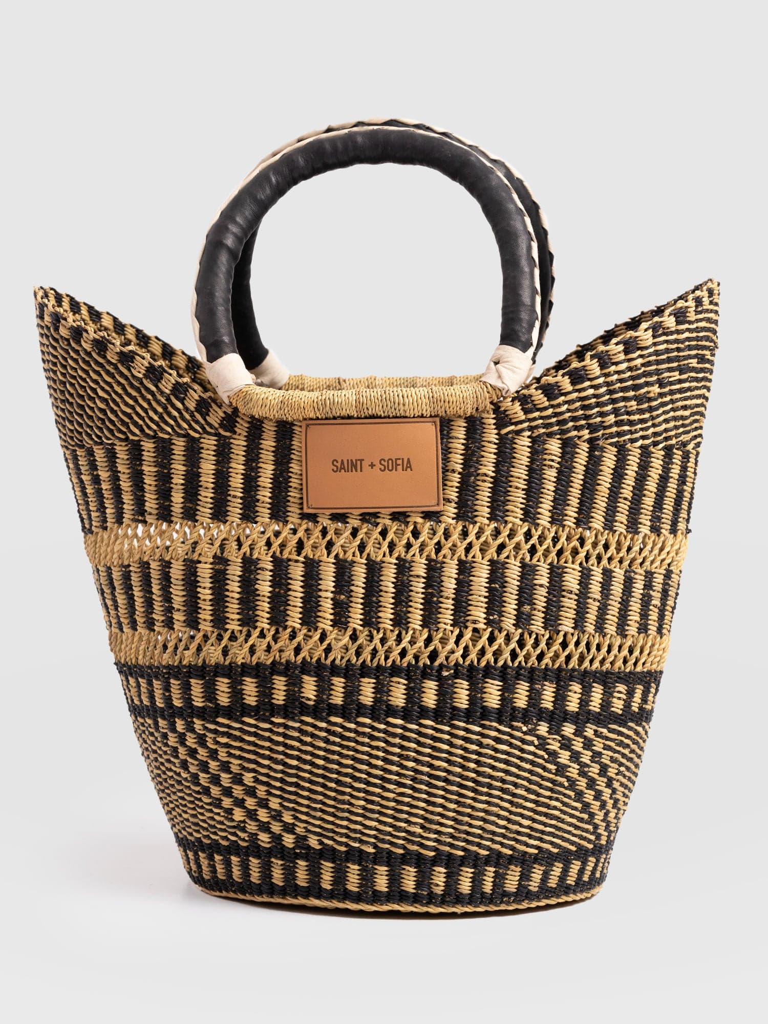 Indie Market Basket Bag - Navy